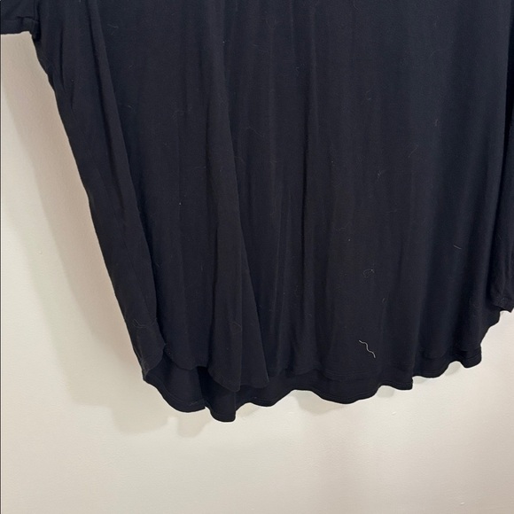 Cato Black Long Sleeve V-Neck Top - Picture 5 of 7